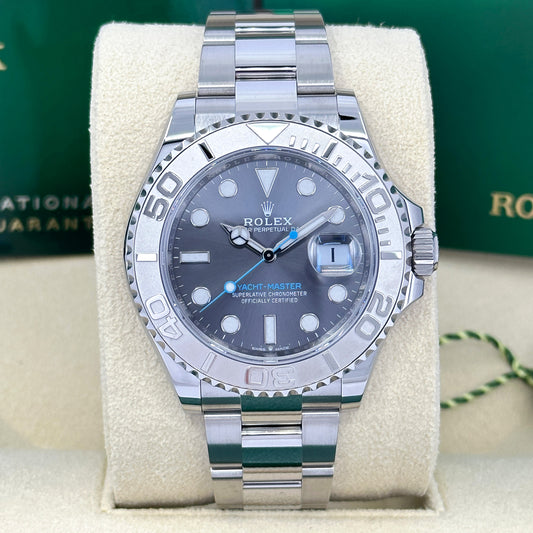 Rolex Yacht-Master 40, Oystersteel and platinum, 40mm, Ref# 126622-0001