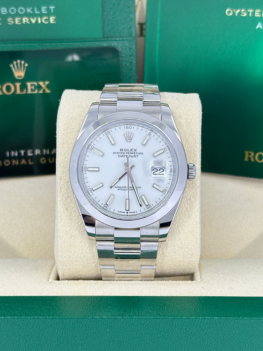 Pre-owned Rolex Datejust 41, Stainless Steel, 41mm, Ref# 126300-0005