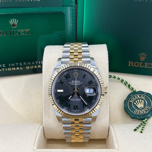 Rolex Datejust 41, 18k Yellow Gold and Stainless Steel, 41mm, Ref# 126333-0020