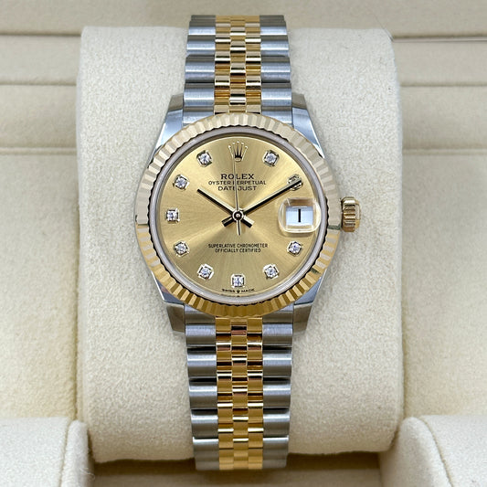 Rolex Datejust 31, Oystersteel and 18k Yellow Gold, Ref# 278273-0026