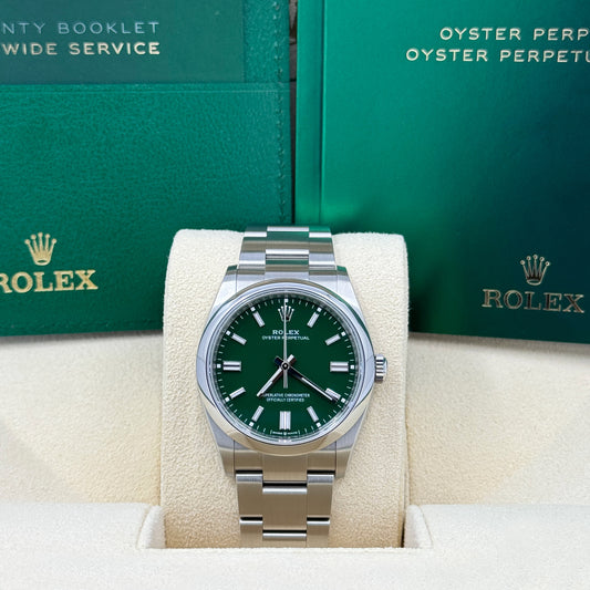 Pre-owned Rolex Oyster Perpetual 36 Oystersteel Ref# 126000-0005