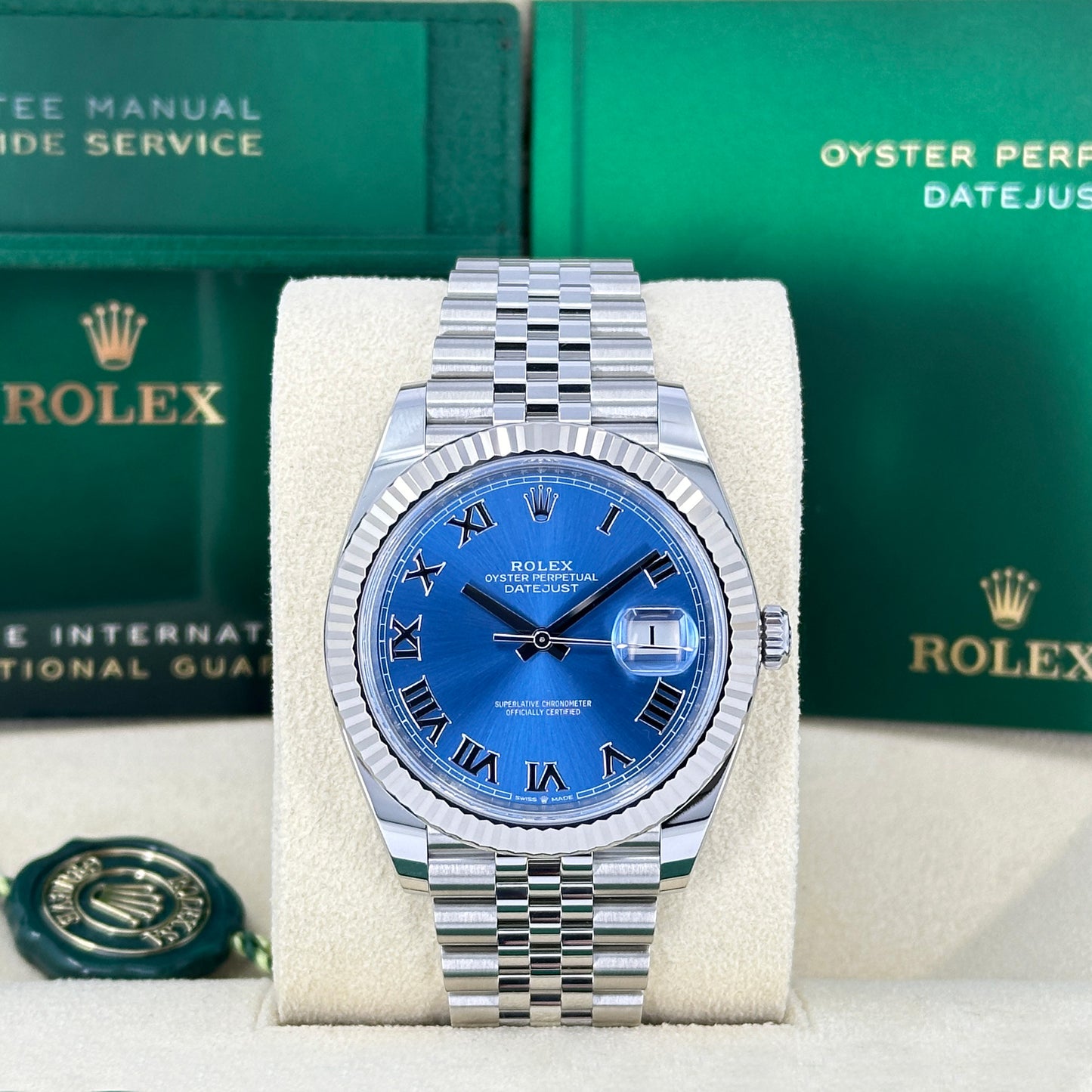 Rolex Datejust 41, Stainless Steel and 18k White Gold, 41mm, Ref# 126334-0026