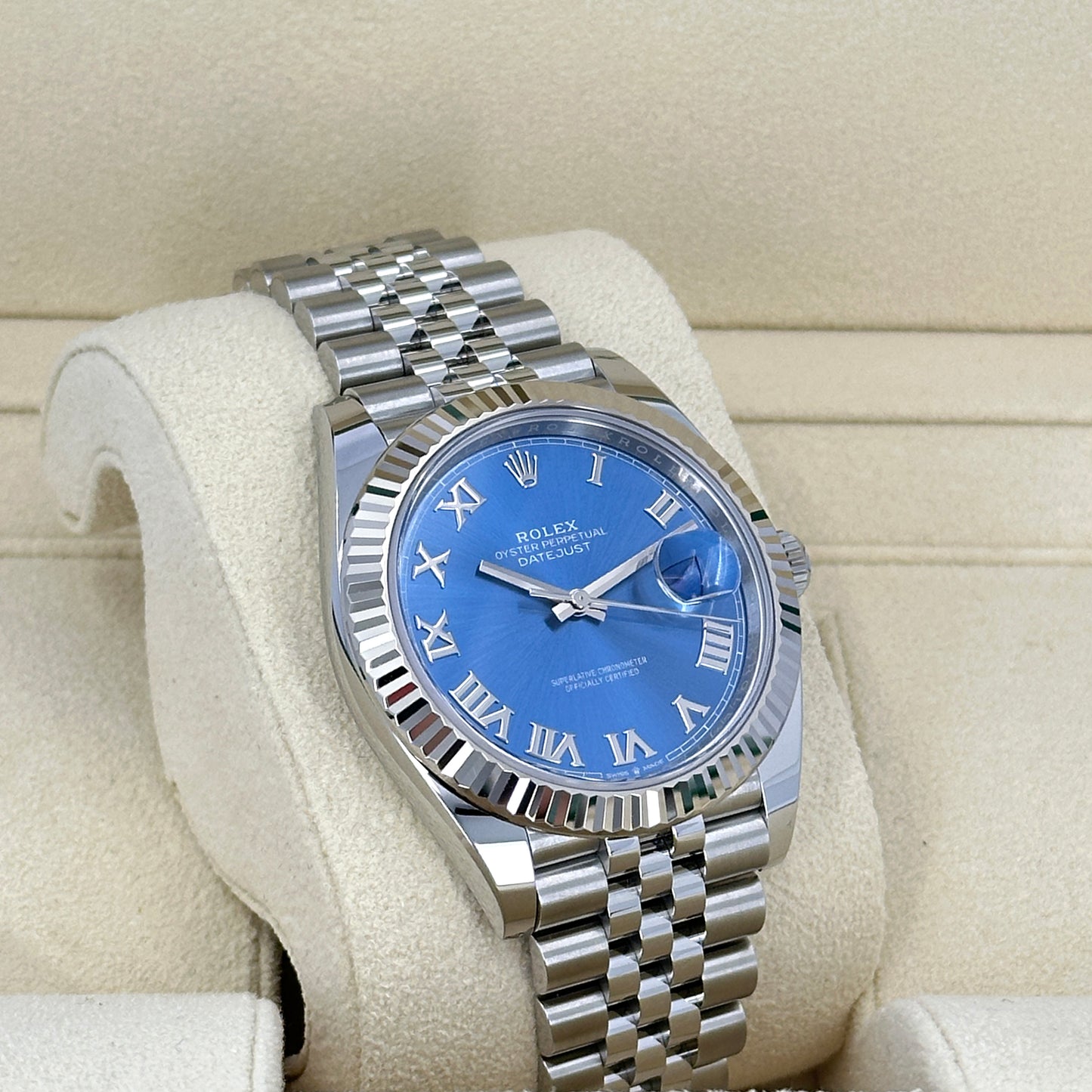 Rolex Datejust 41, Stainless Steel and 18k White Gold, 41mm, Ref# 126334-0026