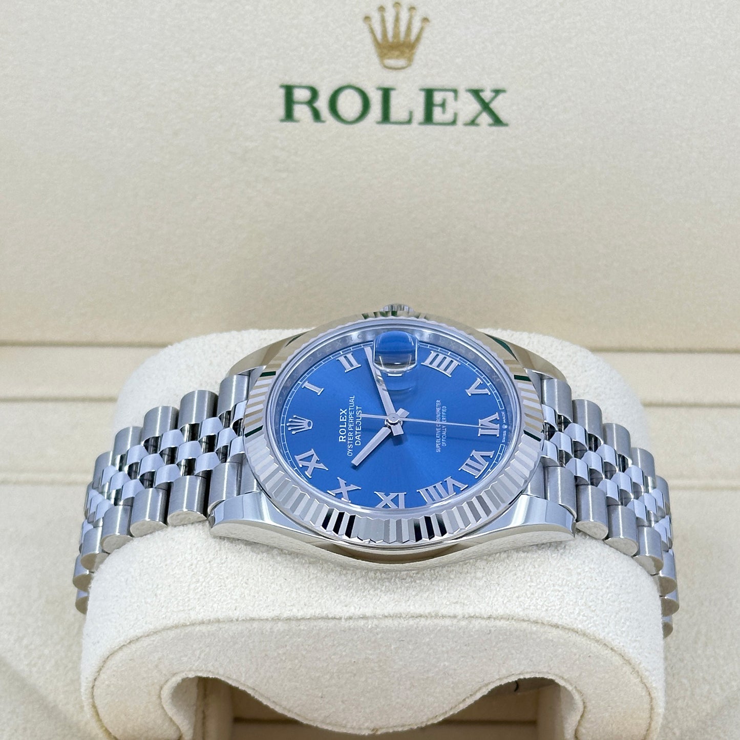 Rolex Datejust 41, Stainless Steel and 18k White Gold, 41mm, Ref# 126334-0026