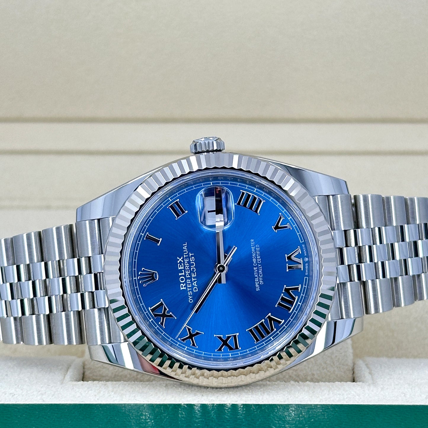 Rolex Datejust 41, Stainless Steel and 18k White Gold, 41mm, Ref# 126334-0026