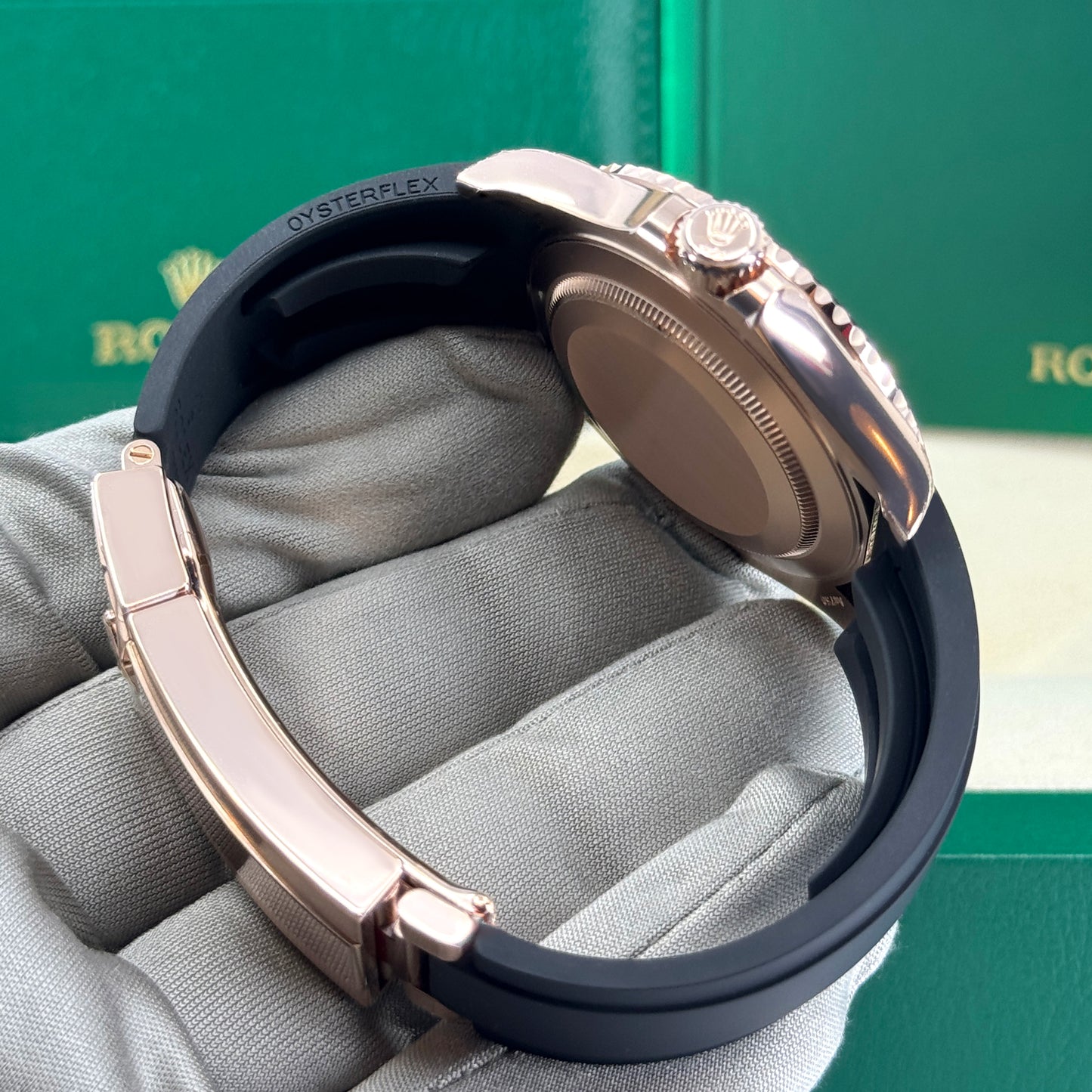 Pre-owned Rolex Yacht-Master 40, 18k Everose Gold, 40mm, Ref# 126655-0002