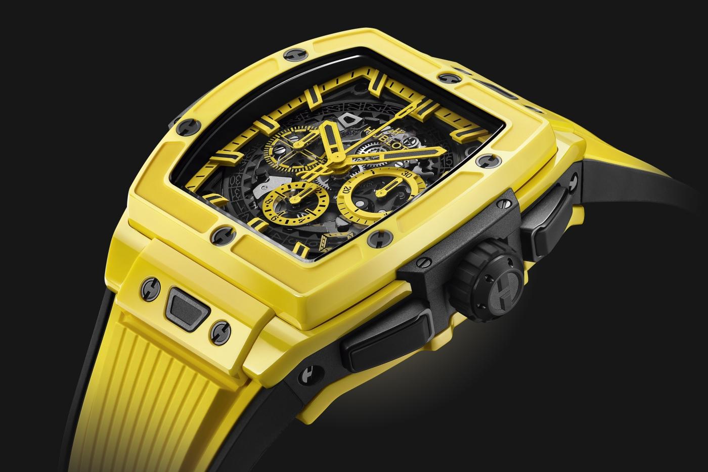 Hublot, Spirit of Big Bang Yellow Magic 42mm, Limited Edition, Ref# 642.CY.011Y.RX, Right