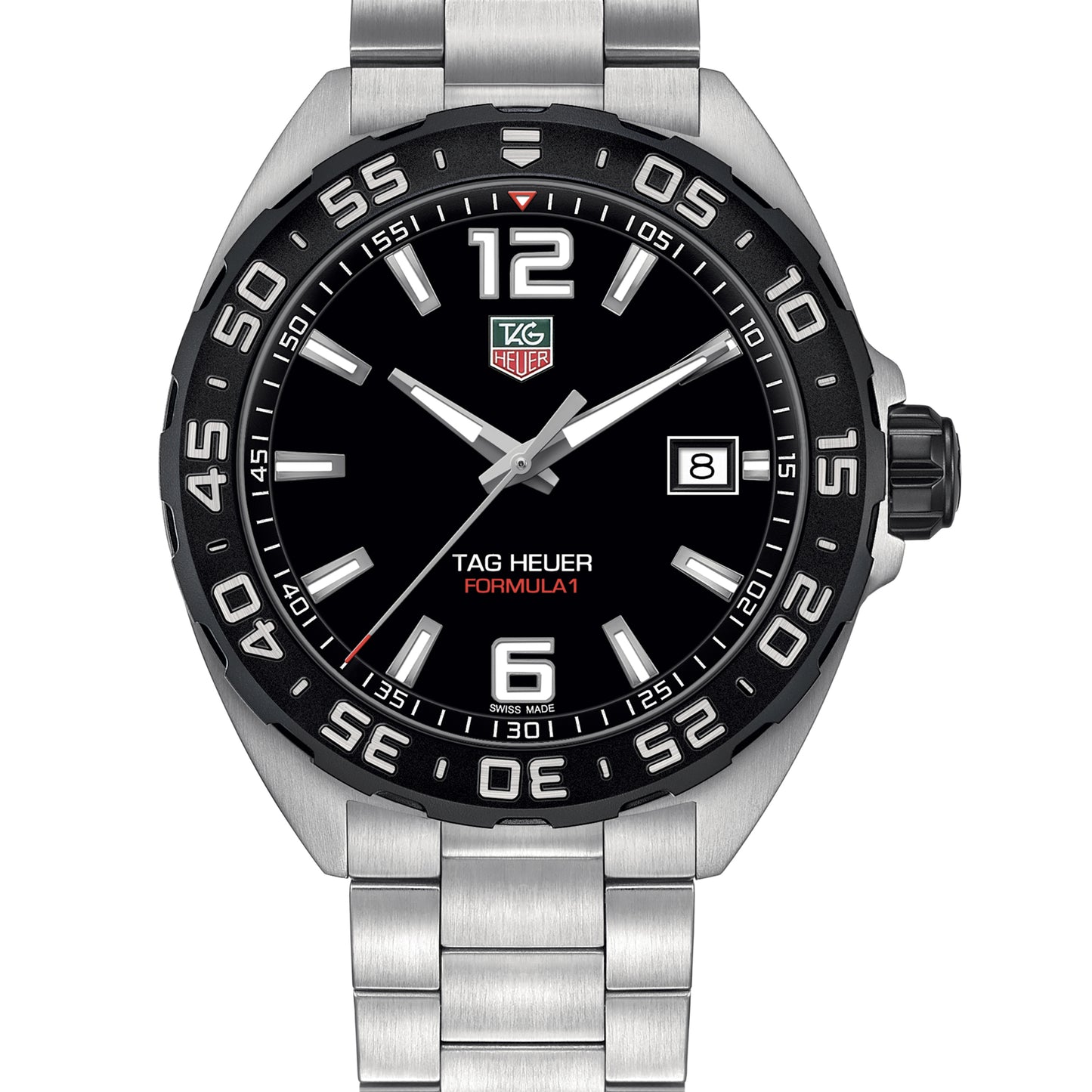 Unworn 2025, Formula 1 Date 41mm Steel Quartz Ref# WAZ1110.BA0875 box and papers