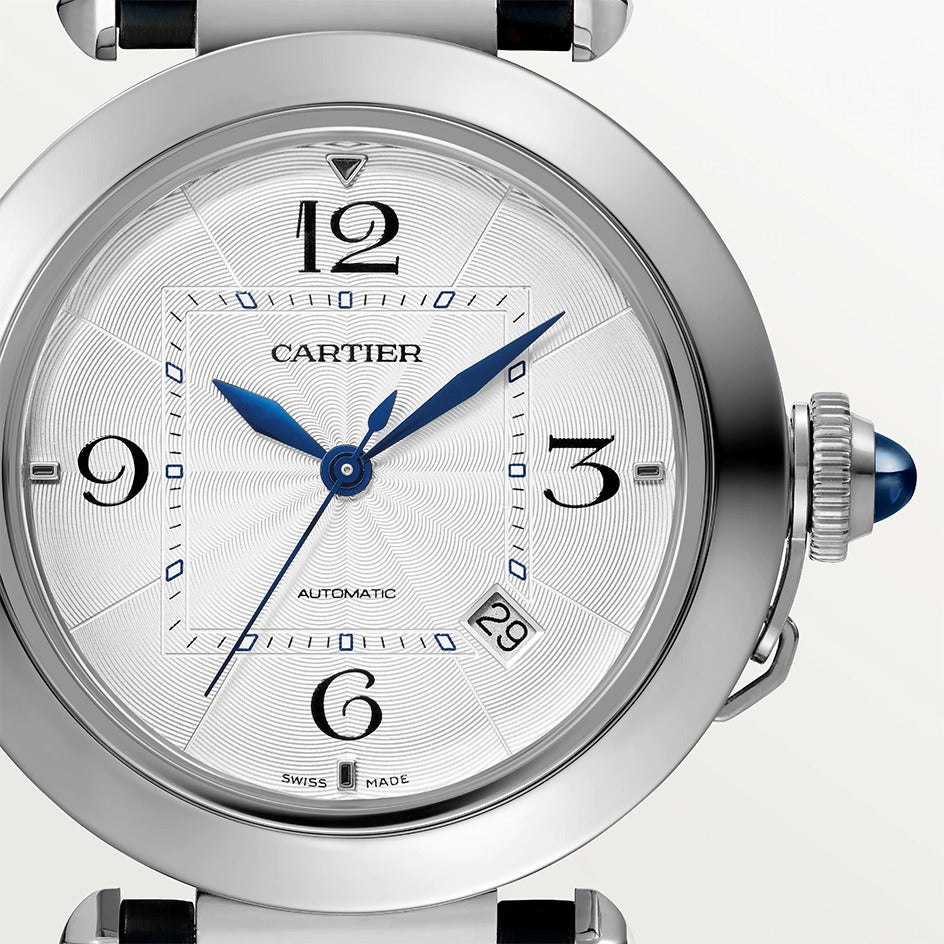 Unworn Cartier Pasha de Cartier, Stainless Steel, 41mm, Ref# WSPA0010, Dial