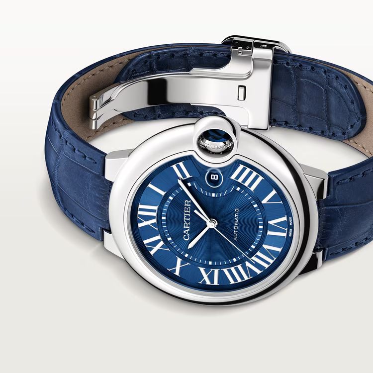 Unworn Cartier Ballon Bleu de Cartier, Stainless Steel, 42mm, Ref# WSBB0027, Main view, Front