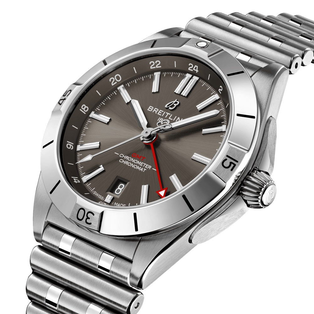 Unworn Breitling Chronomat Automatic GMT 40, Stainless Steel, Ref# A32398101M1A1, Unworn 2024