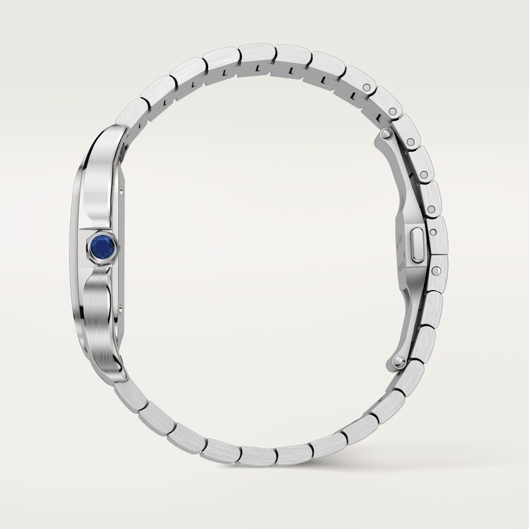 Unworn Cartier Santos de Cartier, Stainless Steel, 41.9mm x 35.1mm, Ref# WSSA0061, Right