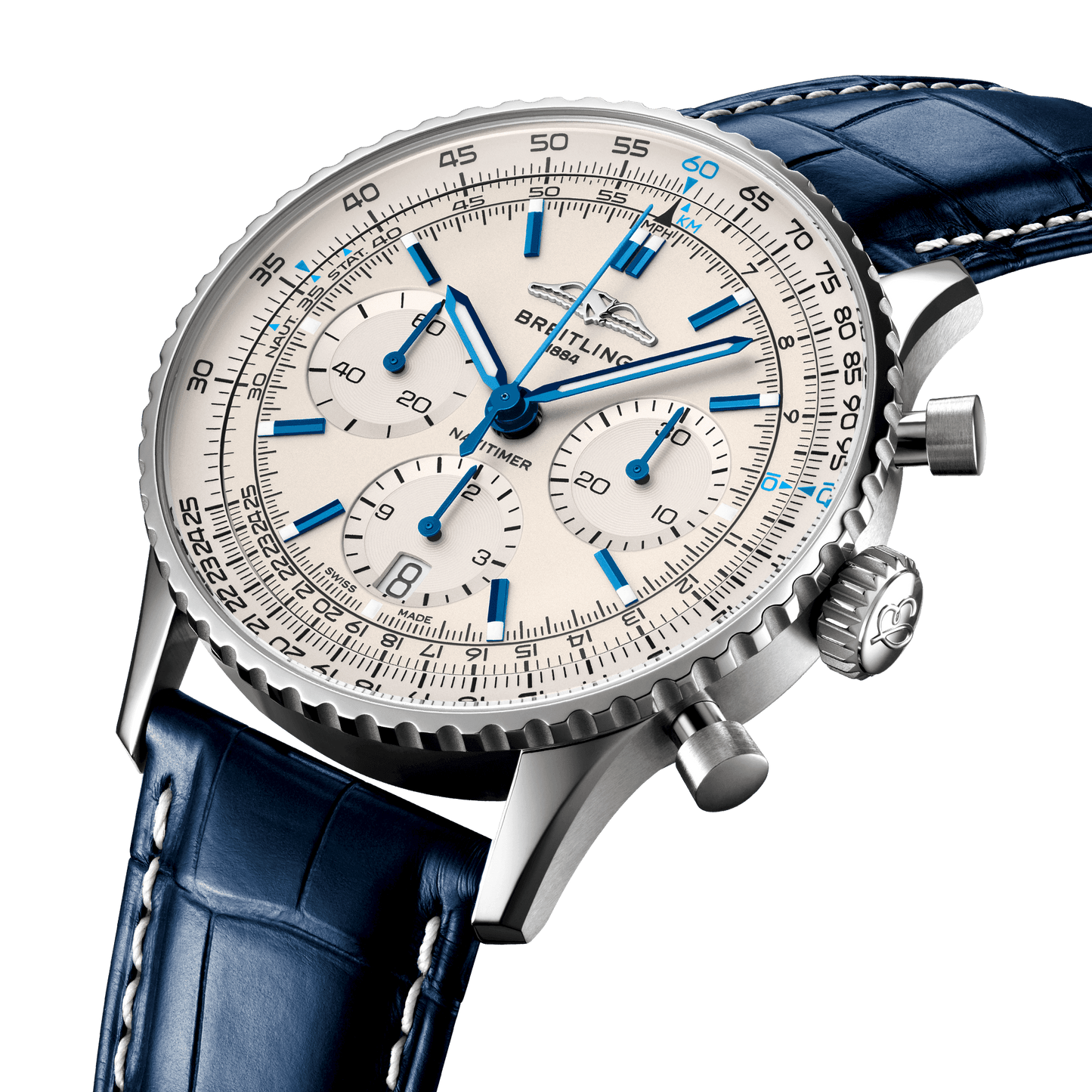 Breitling Navitimer B01 Chronograph 41, Stainless Steel, Ref# AB0139A71G1P1, Unworn 2024, Dial