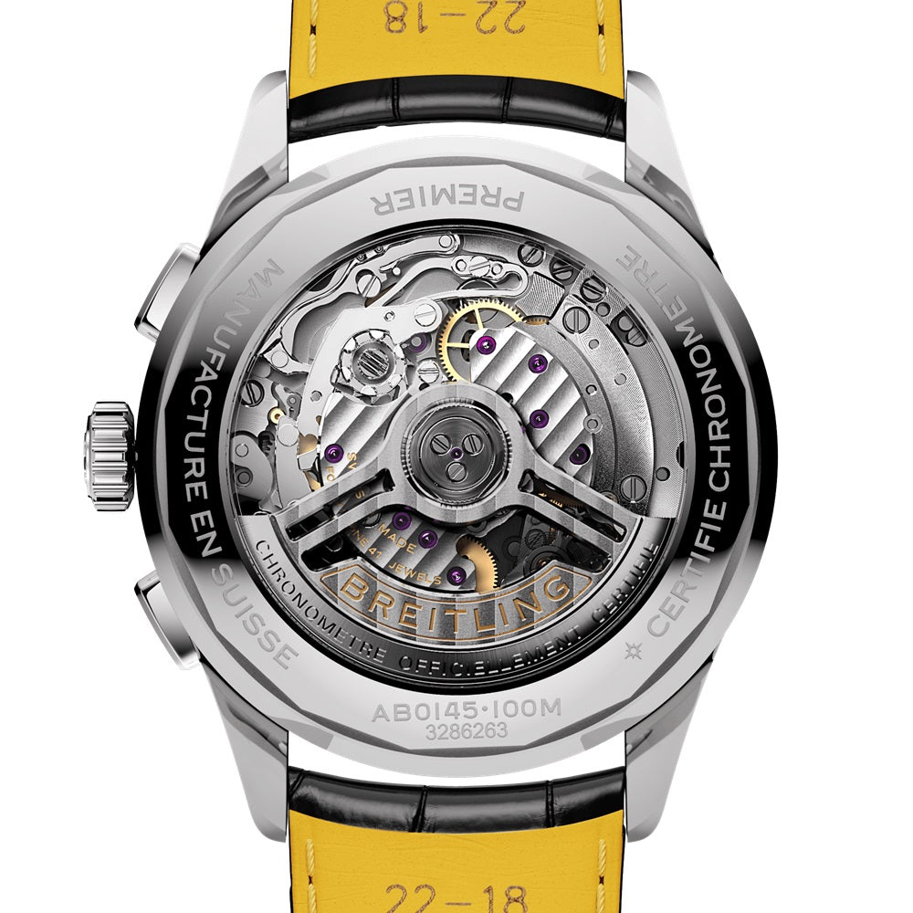 Breitling Premier B01 Chronograph Ref# AB0145221B1P1, box and papers
