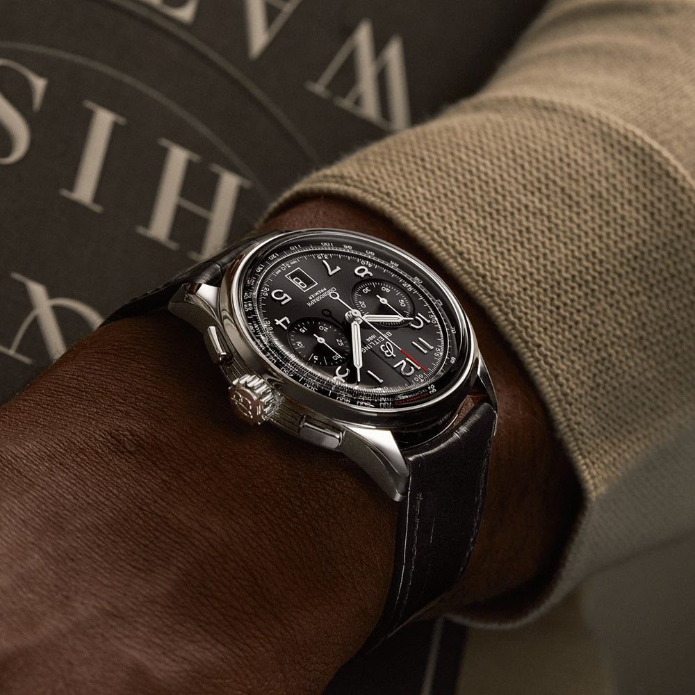 Breitling Premier B01 Chronograph Ref# AB0145221B1P1, box and papers