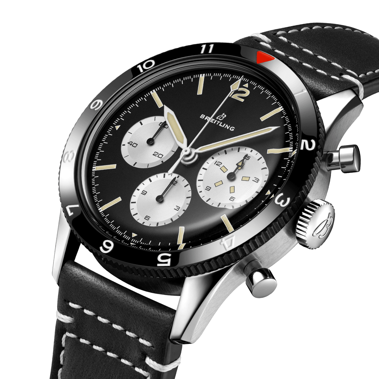Breitling AVI REF. 765 1964 Re-Edition, Stainless Steel, Ref# AB09451A1B1X1, Unworn 2024, Dial