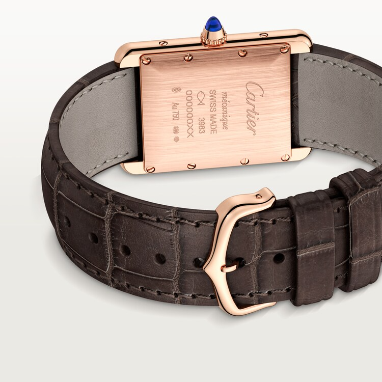 Unworn, Cartier Tank Louis Cartier, 18k Rose Gold, 33.7mm x 25.5mm, Ref# WGTA0011, Main view back