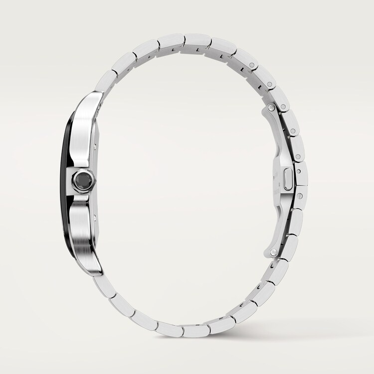 Unworn Cartier Santos de Cartier, Stainless Steel, 39.8mm, Ref# WSSA0037, Right
