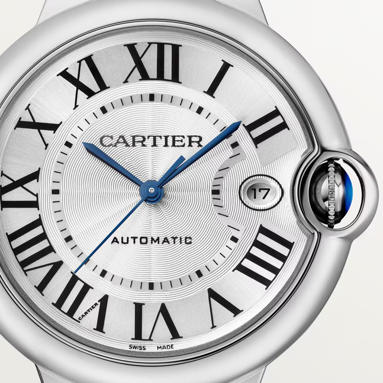Unworn Cartier Ballon Bleu de Cartier, Stainless Steel, 33mm, Ref# WSBB0044. Dial
