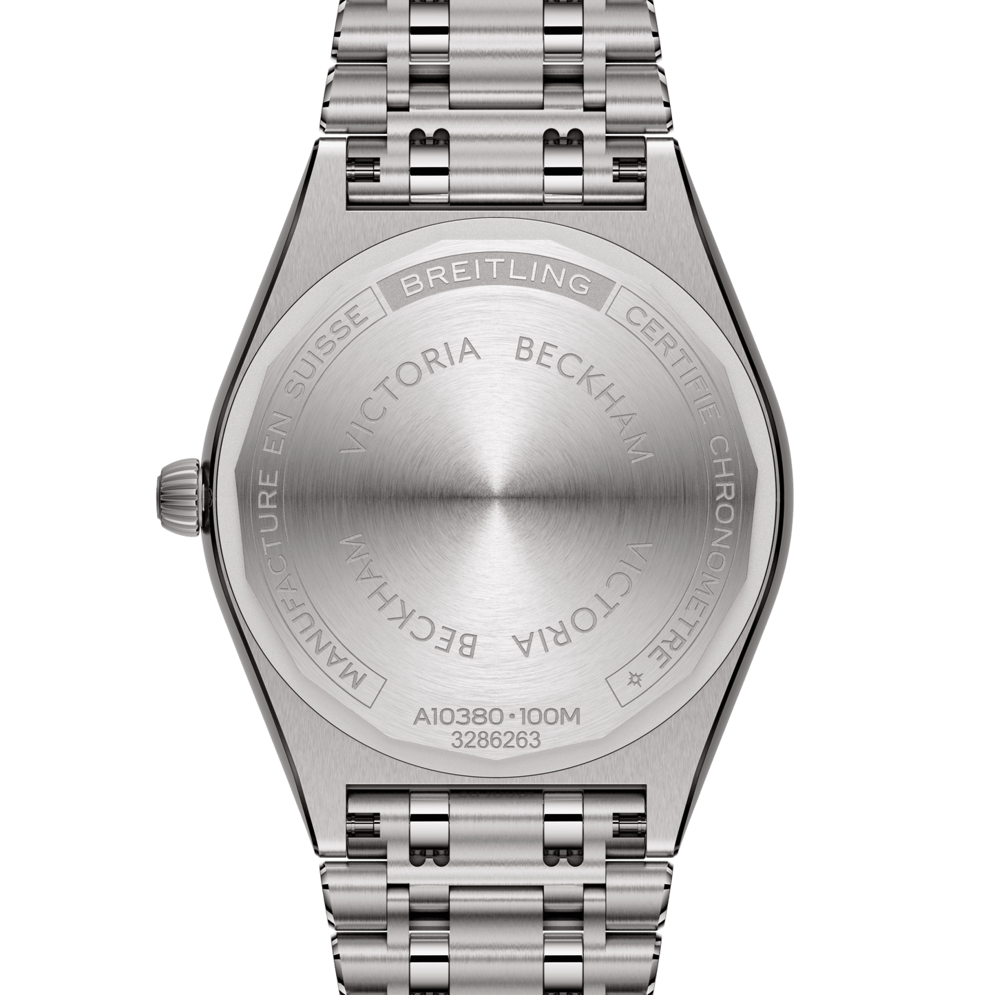 Breitling Chronomat Automatic 36 Victoria Beckham, Stainless steel, Ref# A103801A1C1A1, Unworn 2024, back