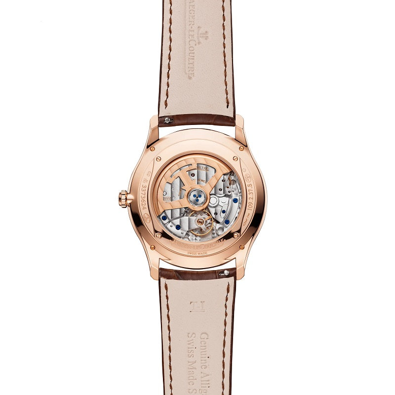 Jaeger-LeCoultre Master Ultra-Thin Date, 18k Rose Gold, 39mm, Ref# Q1232501, Back