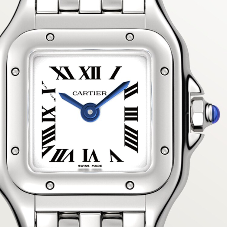 Unworn Cartier Panthère de Cartier Mini, Stainless Steel, 18.5mm x 25.1mm, Ref# WSPN0012, Dial