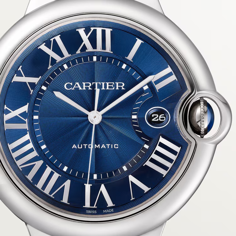 Unworn Cartier Ballon Bleu de Cartier, Stainless Steel, 42mm, Ref# WSBB0027, Dial