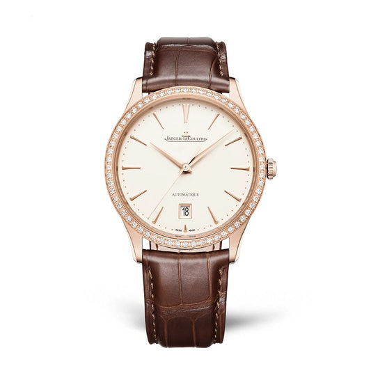 Jaeger-LeCoultre Master Ultra-Thin Date, 18k Rose Gold, 39mm, Ref# Q1232501