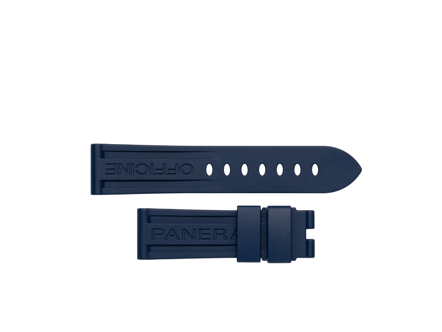 Unworn, Panerai Luminor Marina, 44mm, Stainless Steel, Ref# PAM03313, Secondary strap included
Dark Blue Rubber Strap