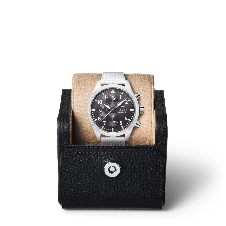 Unworn IWC Pilot’s Watch Chronograph TOP GUN Edition “Lake Tahoe”, Ceramic, Titanium, 44,5mm, Ref# IW389105, Watch in box