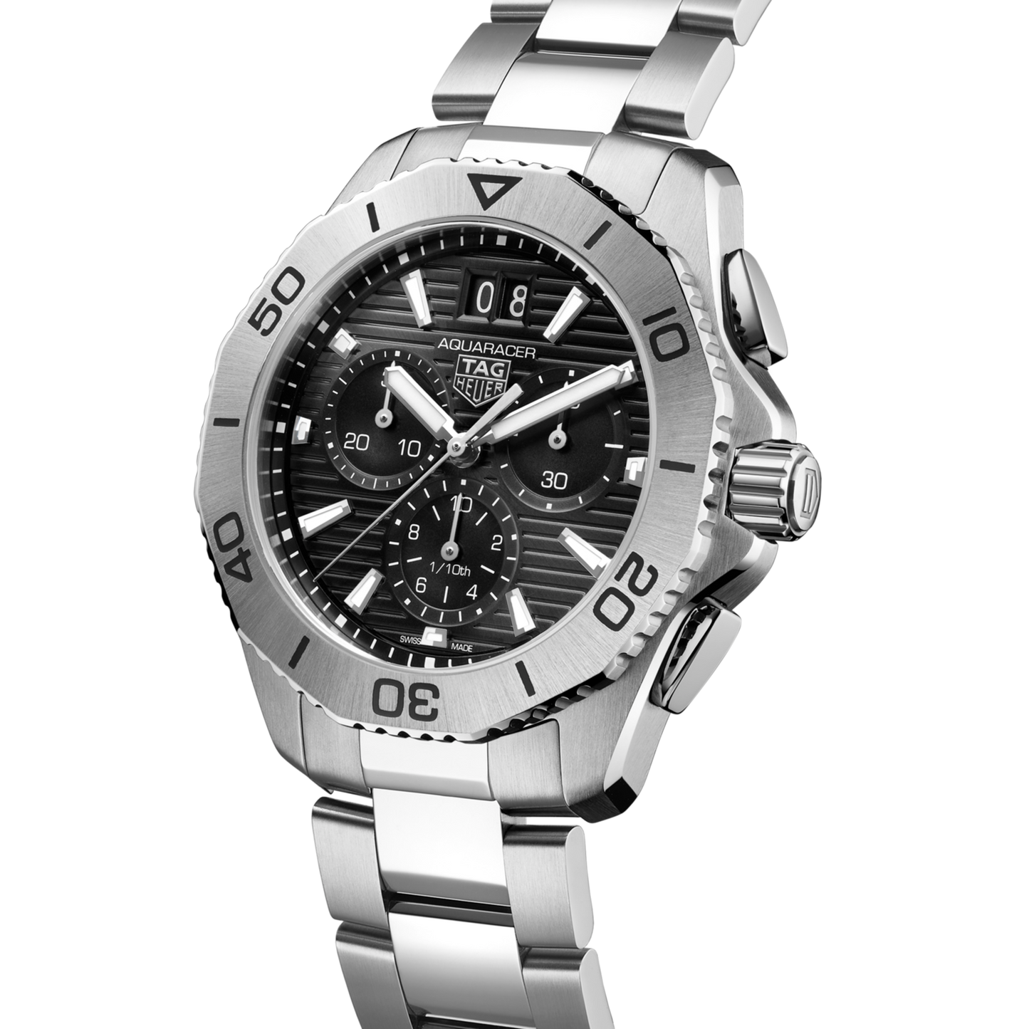 TAG Heuer Aquaracer Professional 200 Chronograph, Stainless Steel, Ref# CBP1110.BA0627, Main view