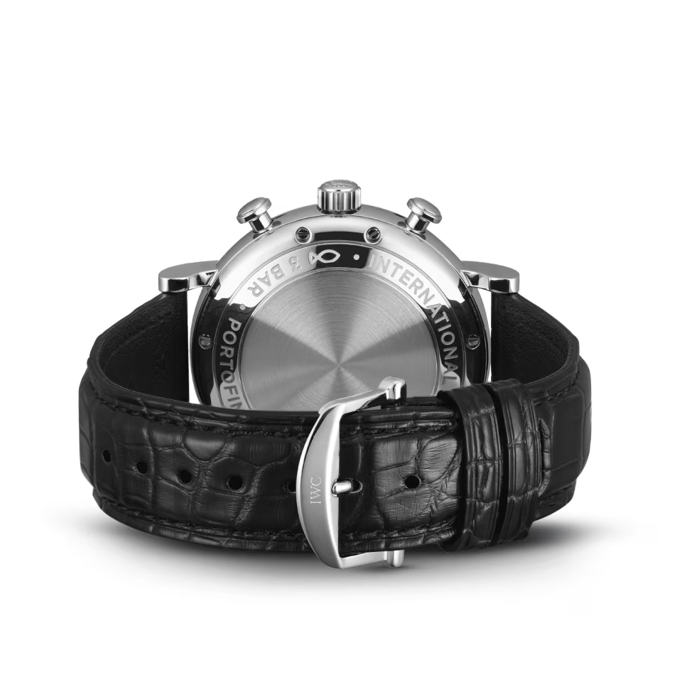 Unworn IWC Portofino Chronograph, Stainless Steel, 42mm, Ref# IW391036, Strap and clasp