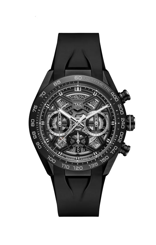 TAG Heuer Carrera Chronograph Extreme Sport, Titanium coated with black DLC, 44mm, Ref# CBU2080.FT6272
