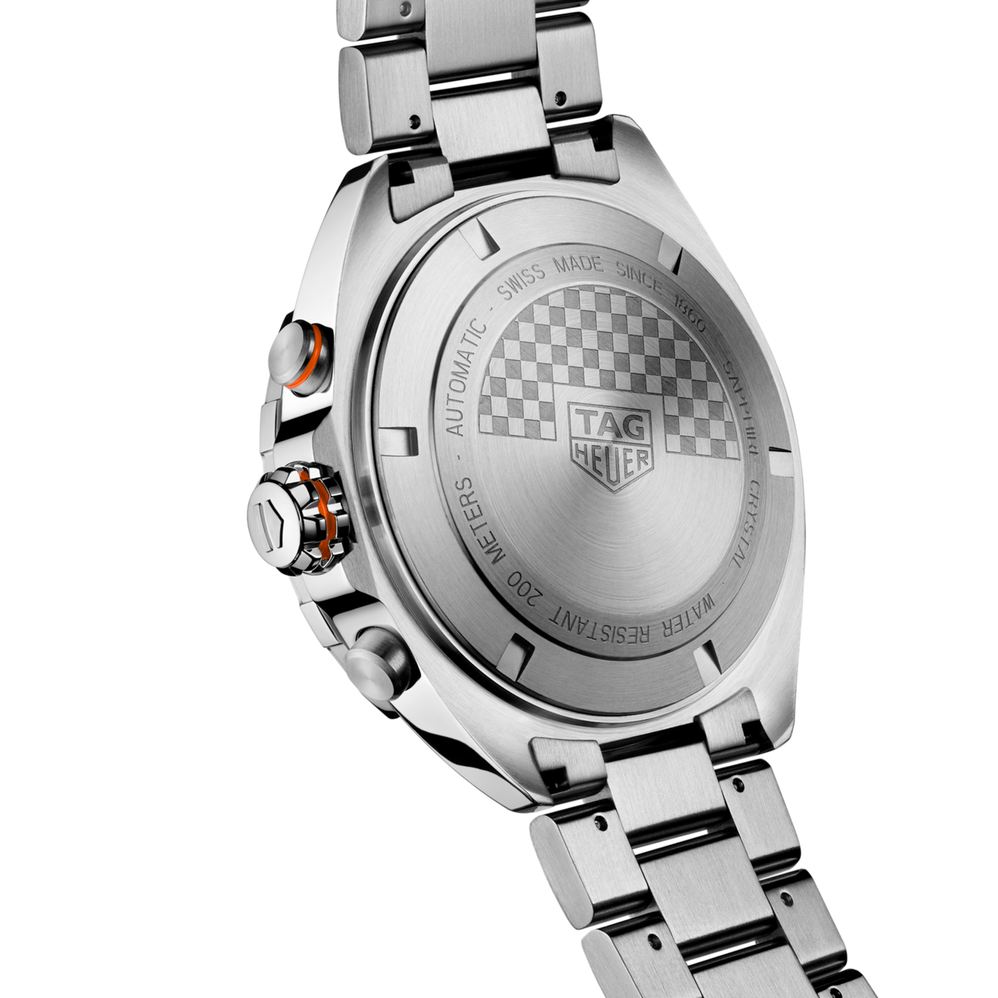 TAG Heuer Formula 1 Chronograph, Stainless Steel and ceramic, 44mm, Ref# CAZ201G.BA0876, Back