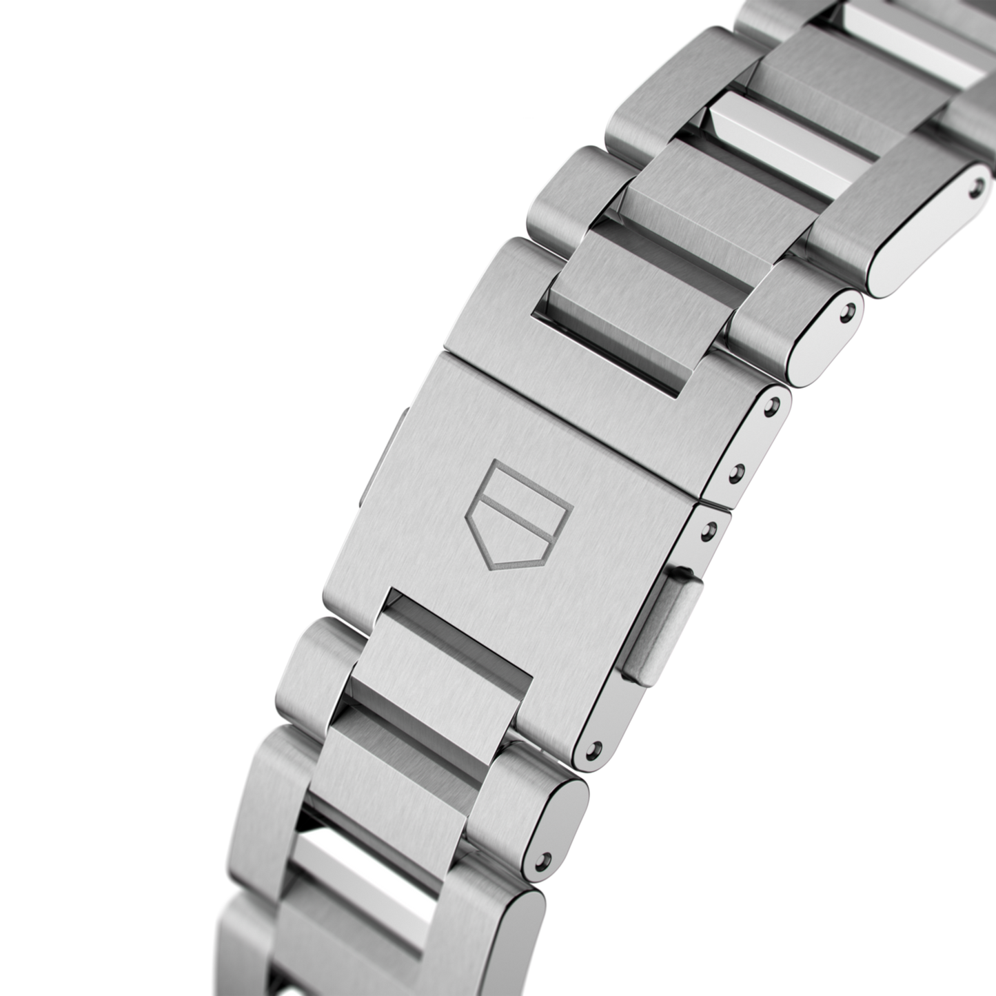 Unworn TAG Heuer Carrera Chronograph Twin-Time, Stainless Steel and Ceramic, 45mm, Ref#CBG2A1Z.BA0658, Clasp
