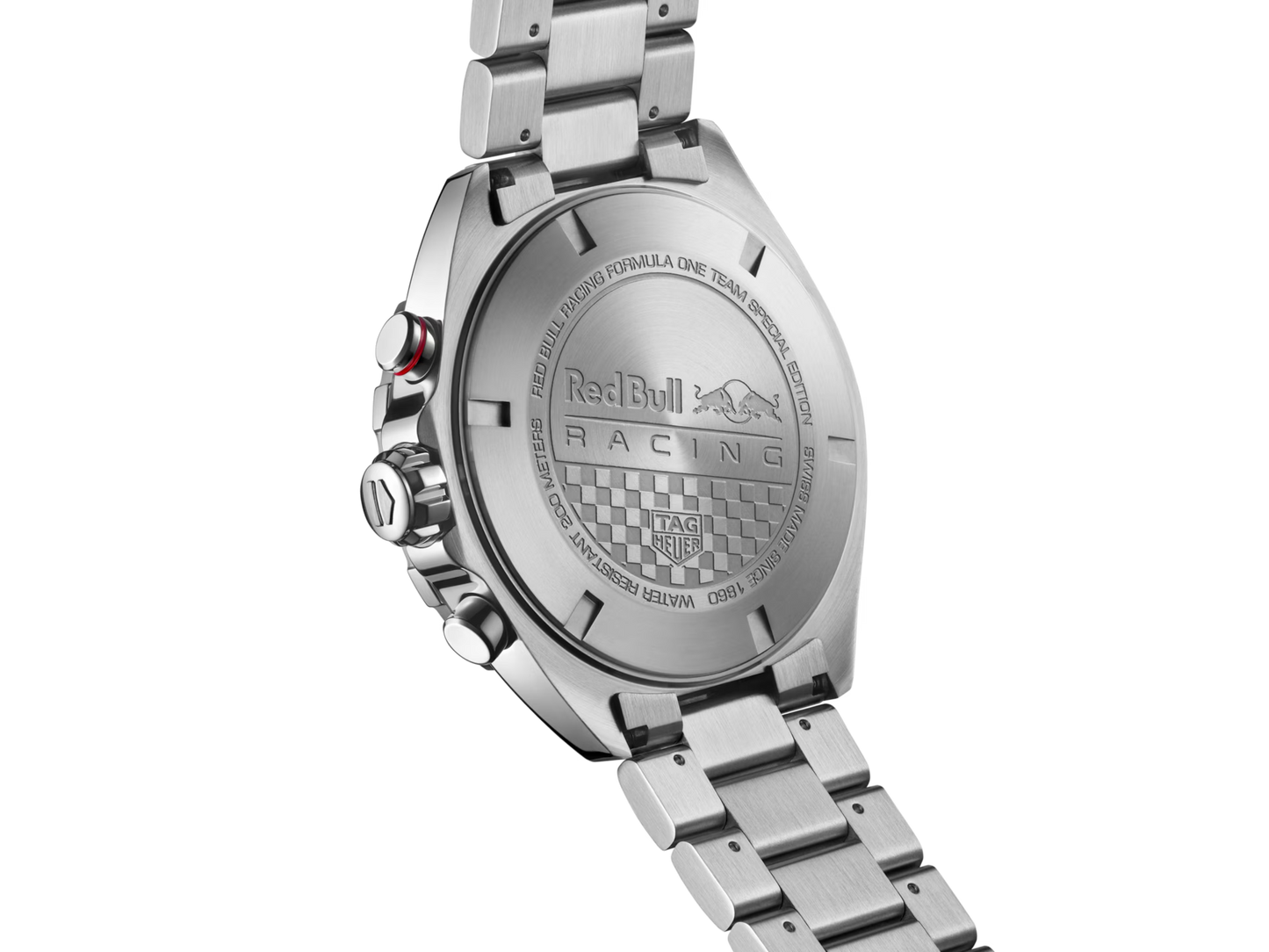 Unworn TAG Heuer Formula 1 Chronograph x Red Bull Racing Special Edition, Stainless Steel, 43mm, Ref# CAZ101AL.BA0842, Back