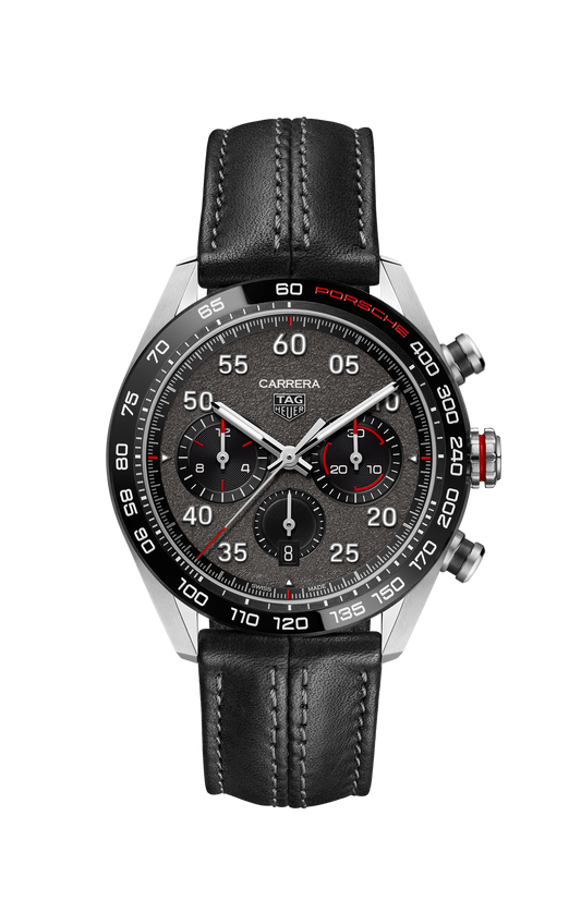 TAG Heuer Carrera Chronograph x Porsche, Stainless Steel, 44mm, Ref# CBN2A1F.FC6492