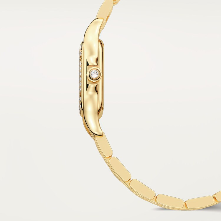 Unworn Cartier Panthère de Cartier Small, 18k Yellow Gold, Diamonds, 22mm x 30mm, Ref# WJPN0067, Right