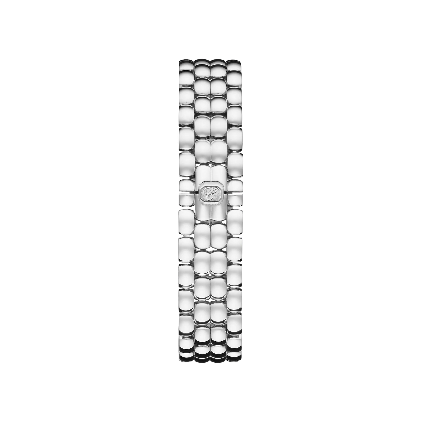 Unworn Chopard Happy Sport Oval Automatic, Stainless Steel, 7 floating diamonds, 31.3mm x 29mm, Ref# 278602-3002, Bracelet