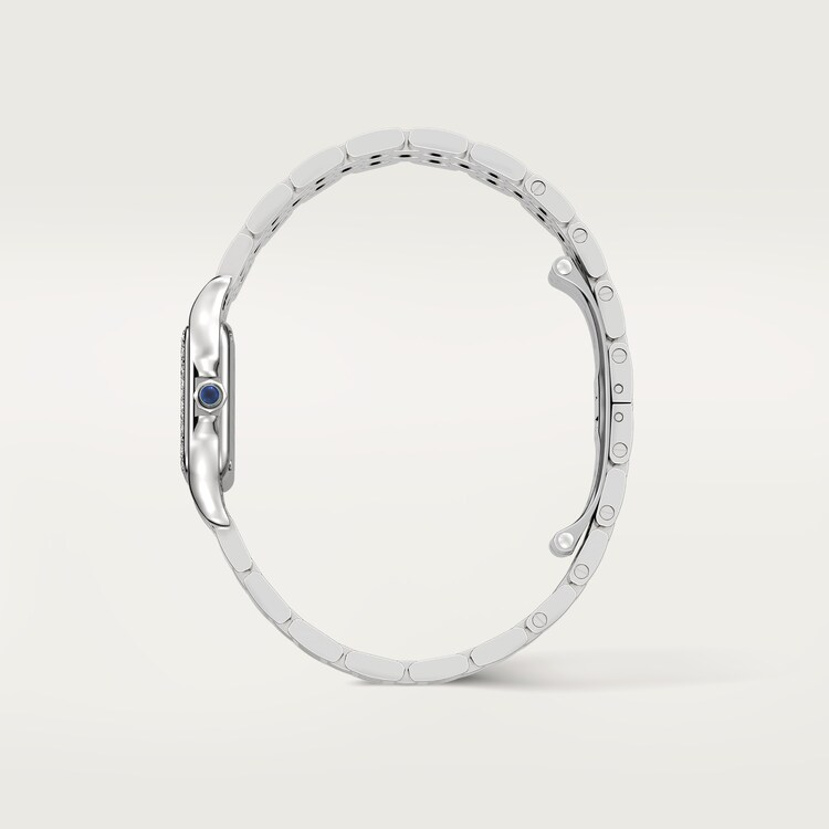 Unworn Cartier Panthère de Cartier Small, Stainless Steel, Diamonds, 23mm x 30mm, Ref# W4PN0016, Right