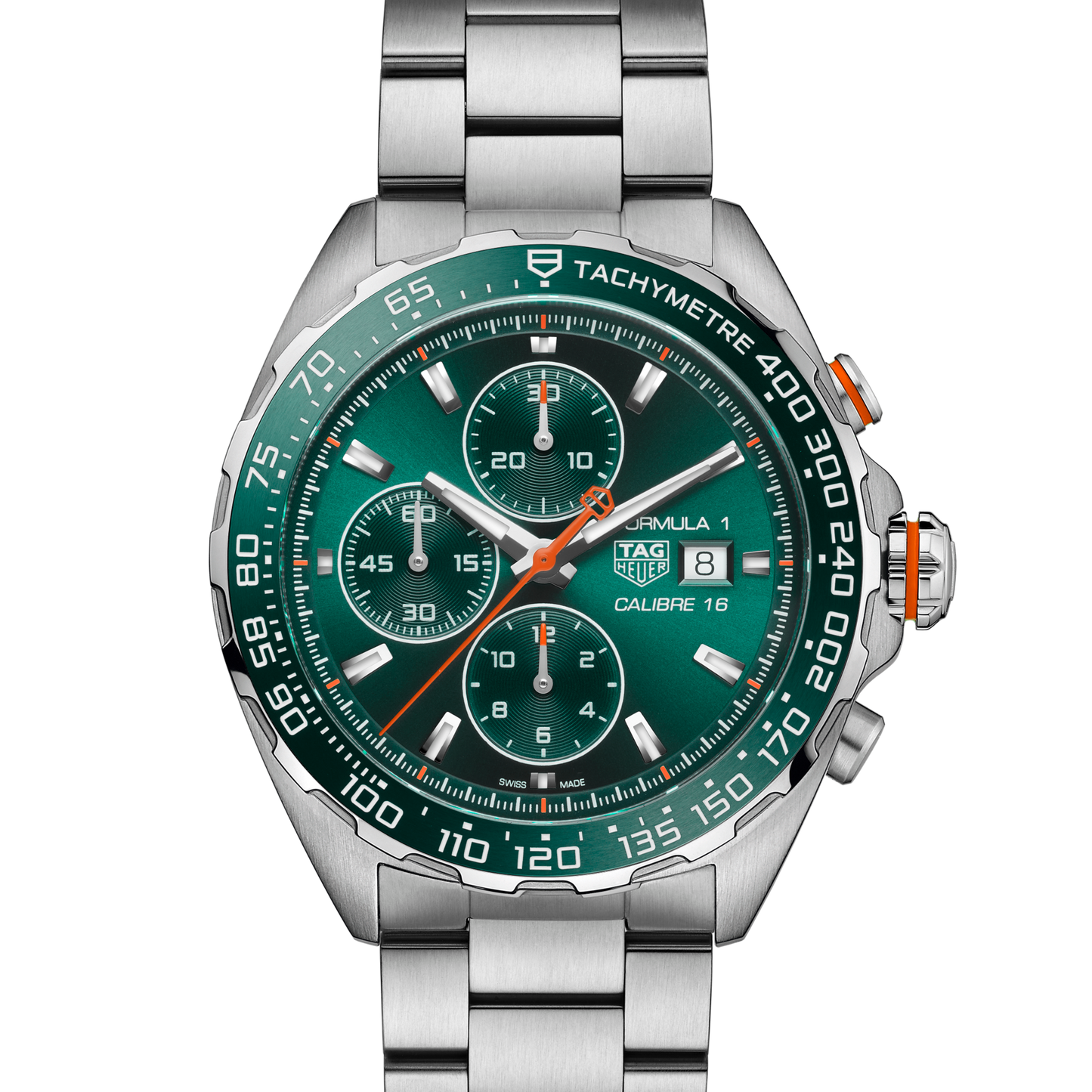 TAG Heuer Formula 1 Chronograph, Stainless Steel and ceramic, 44mm, Ref# CAZ201H.BA0876, Dial