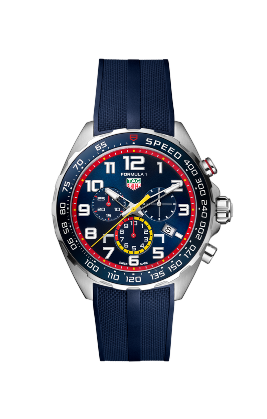 Unworn TAG Heuer Formula 1 Chronograph x Red Bull Racing Special Edition, Stainless Steel, 43mm, Ref# CAZ101AL.FT8052