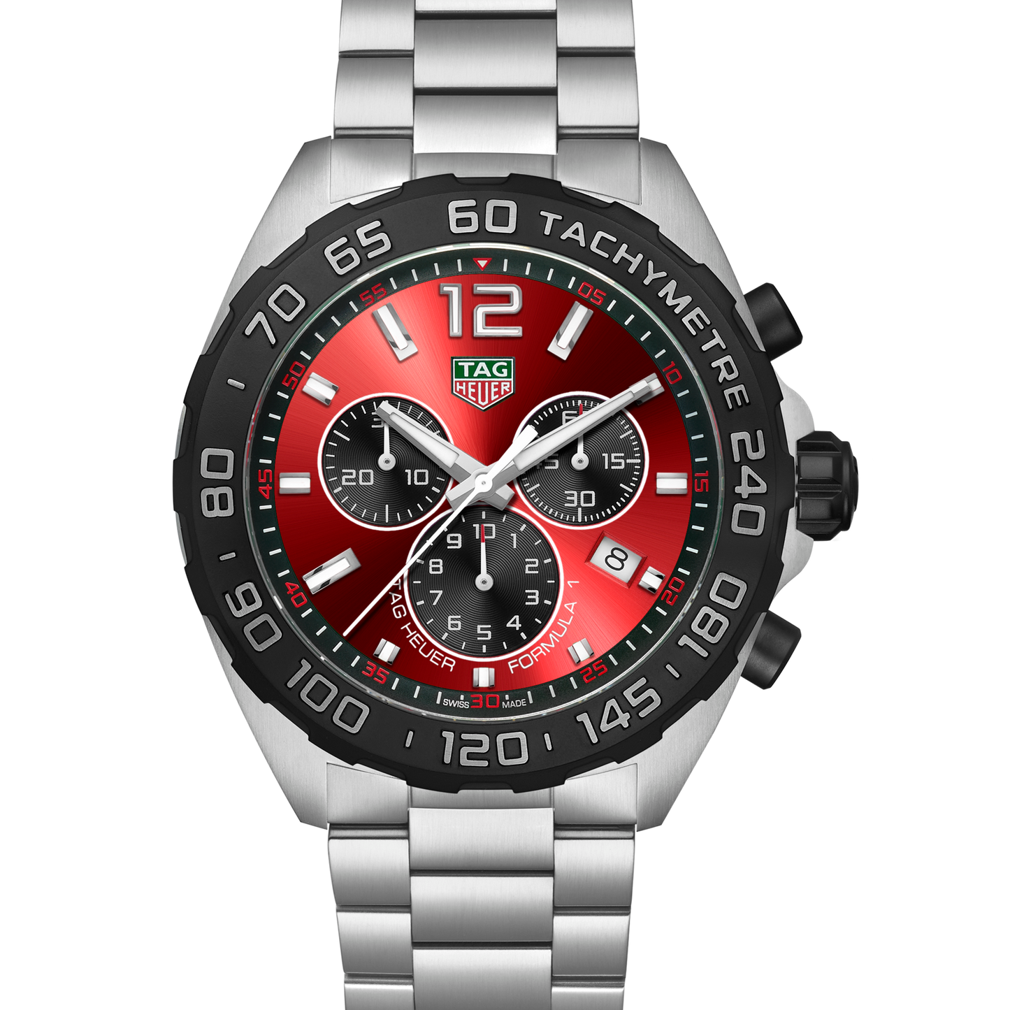 TAG Heuer Formula 1 Chronograph, Stainless Steel, 43mm, Ref# CAZ101AN.BA0842, Dial
