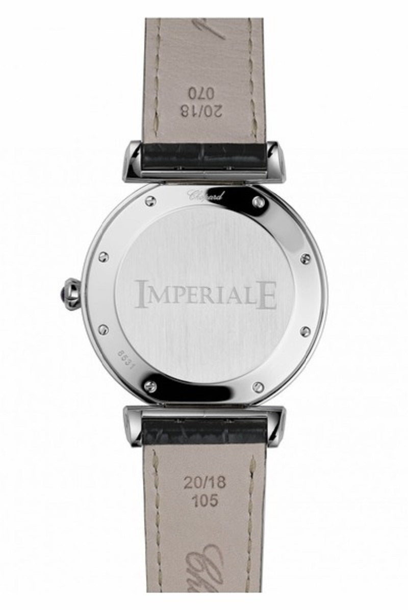 Unworn Chopard Imperiale Automatic, Stainless Steel, 18k Rose Gold and Diamonds, 40mm, Ref# 388531-6006, Back