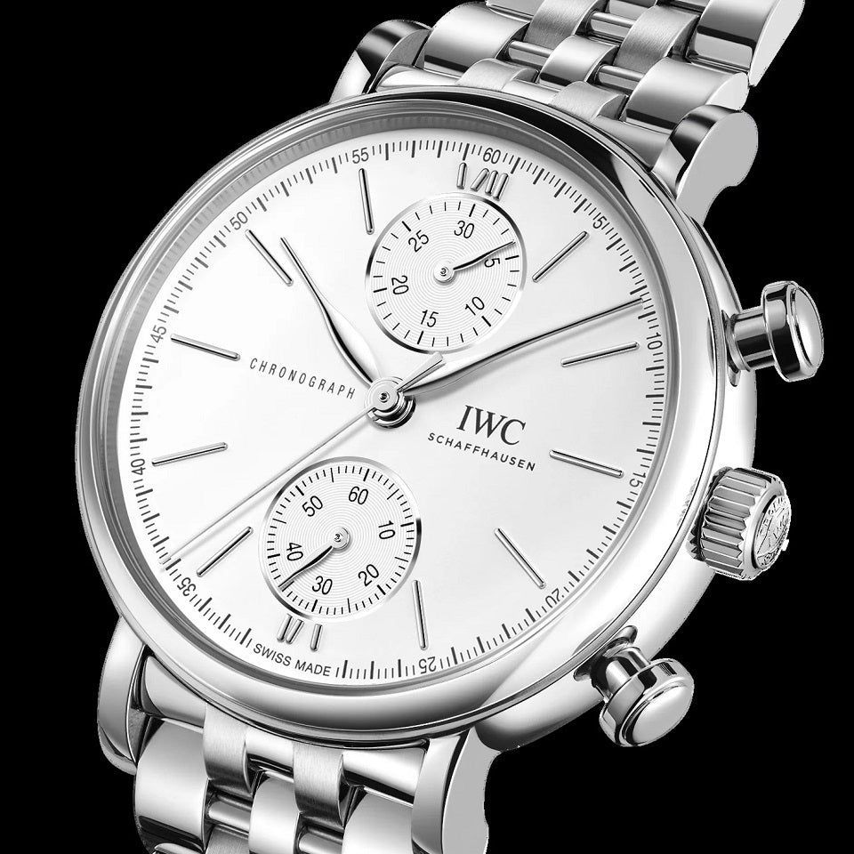 Unworn IWC Portofino Chronograph 39, Stainless Steel, 39mm, Ref# IW391503, Dial 1
