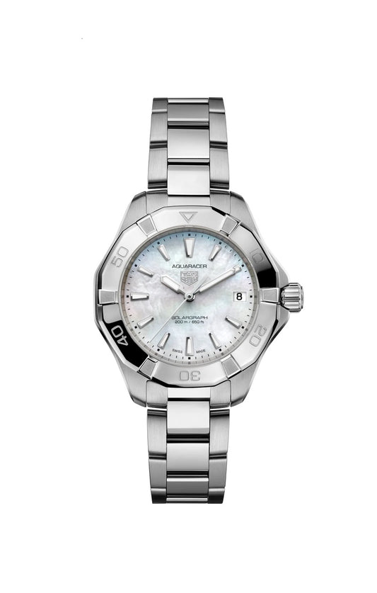 TAG Heuer Aquaracer Professional 200 Solargraph, Stainless Steel, 34mm, Ref# WBP1312.BA0005
