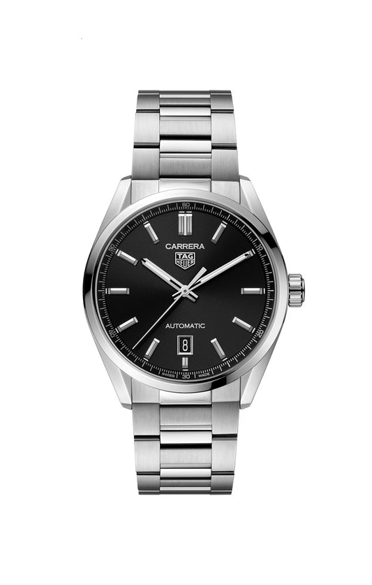 TAG Heuer Carrera Calibre 5 Date, Stainless Steel, 39mm, Ref# WBN2110.BA0639
