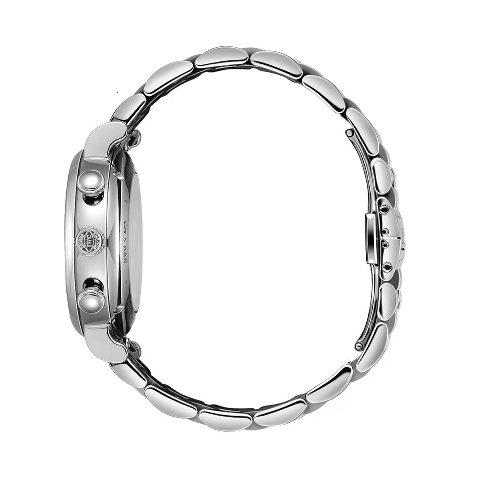 Unworn IWC Portofino Chronograph 39, Stainless Steel, 39mm, Ref# IW391503, Right