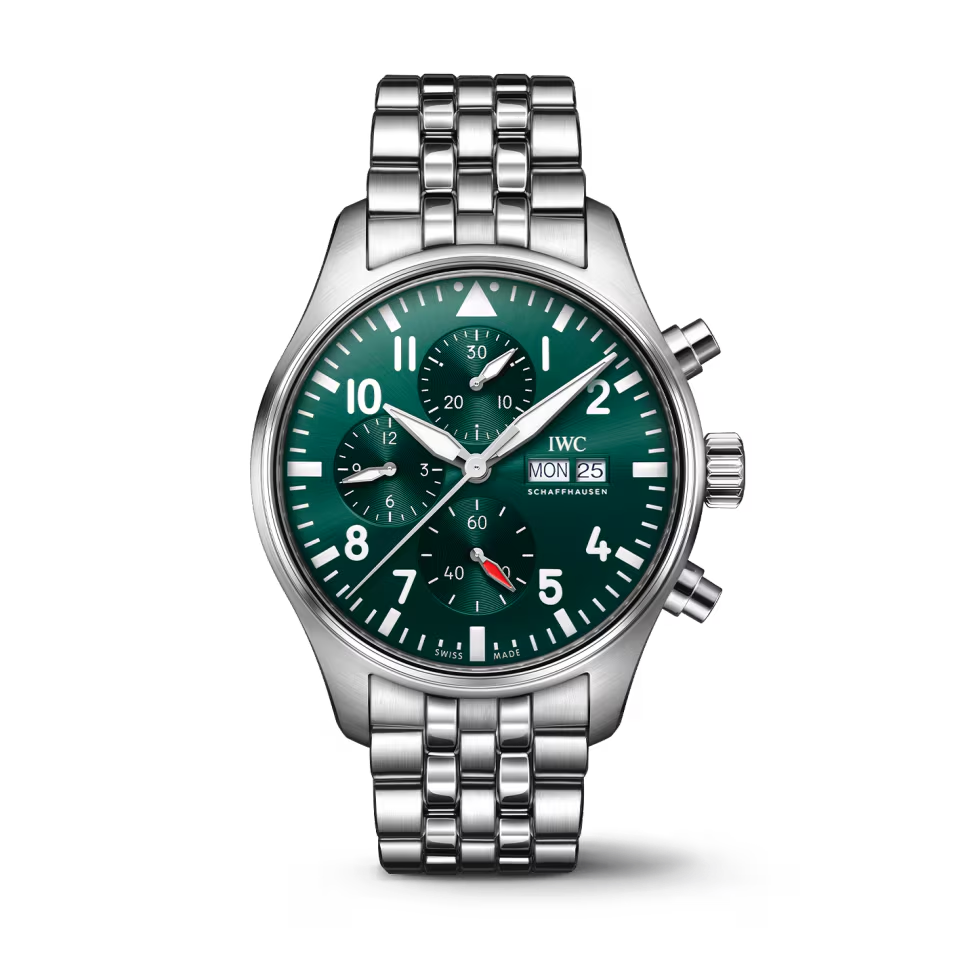 Unworn IWC Pilot’s Watch Chronograph, Stainless Steel, 43 mm, Ref# IW378006