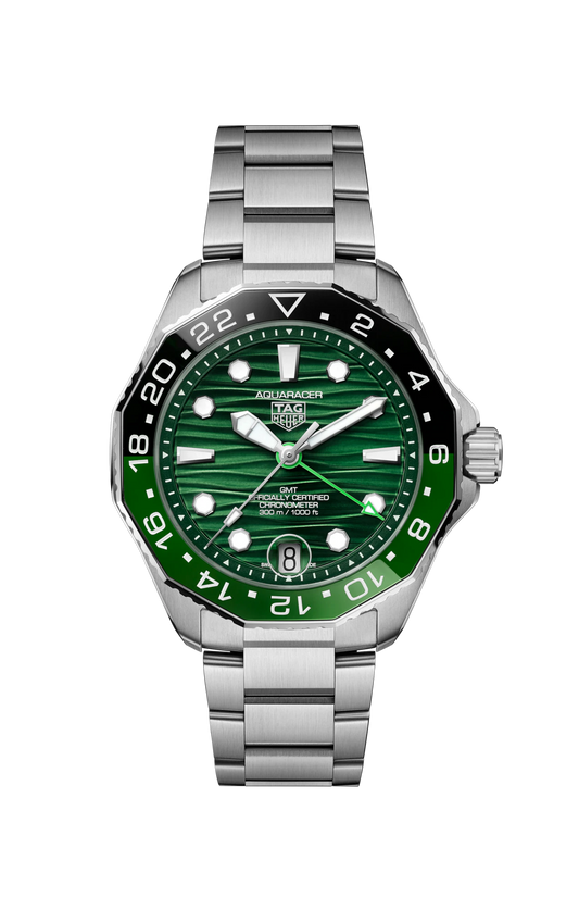 TAG Heuer Aquaracer Professional 300 GMT, Stainless Steel and Ceramic, 42mm, Ref# WBP5115.BA0013